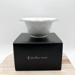 bol à raser blanc en porcelaine Gentleman London