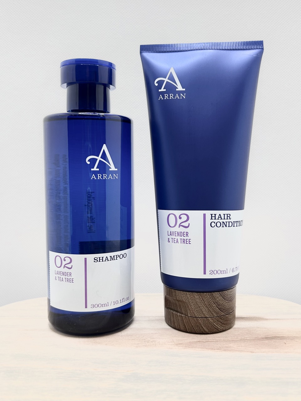 bundle arran lavande et tea tree shampoing et après-shampoing lavande et tea tree