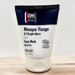 masque visage à l'argile noire Osma